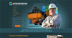 Desktop Screenshot of interportos.com.br